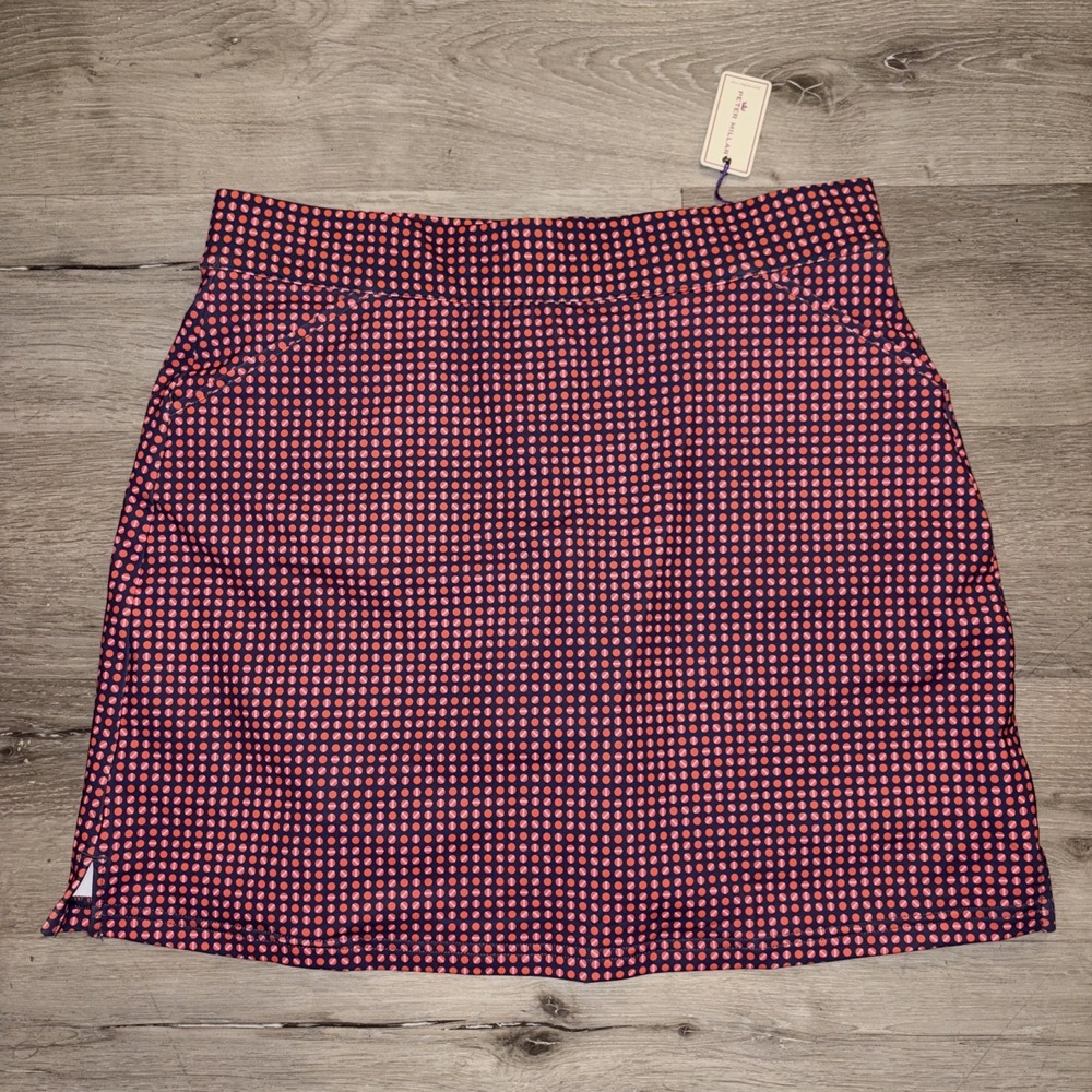 Peter Miller Athletic Golf Skort Woman's Large Multicolor Pickleball Jogging NWT